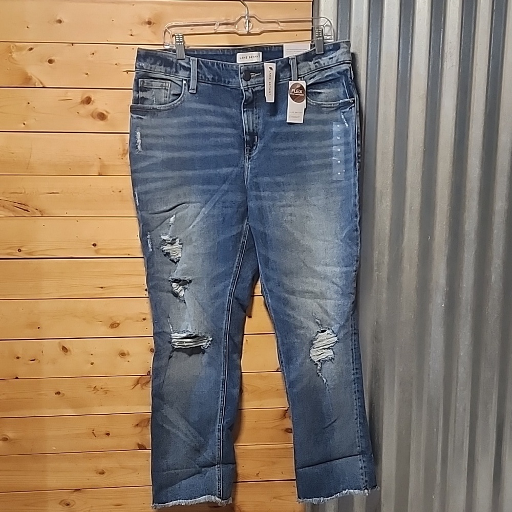 Lane Bryant Jeans Size 14 High Rise Straight NWT